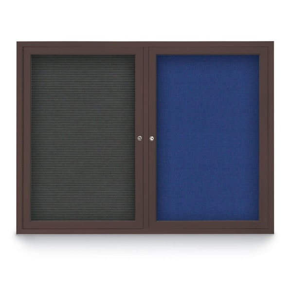 Corkboard, Black/Satin, 36" x 36"